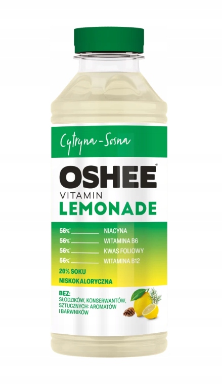 OSHEE Vitamin Lemonade cytryna - sosna 555 ml