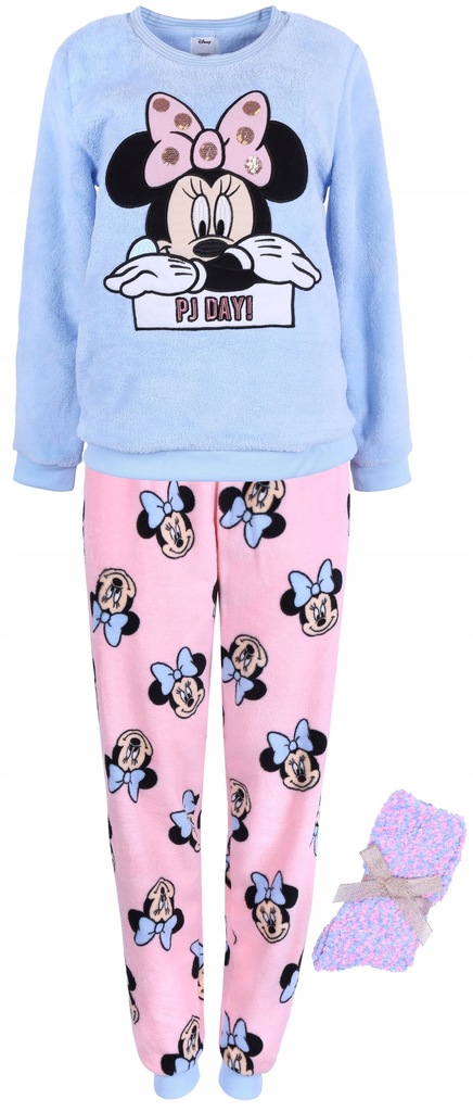 Piżama damska ze skarpetkami Myszka Minnie XS