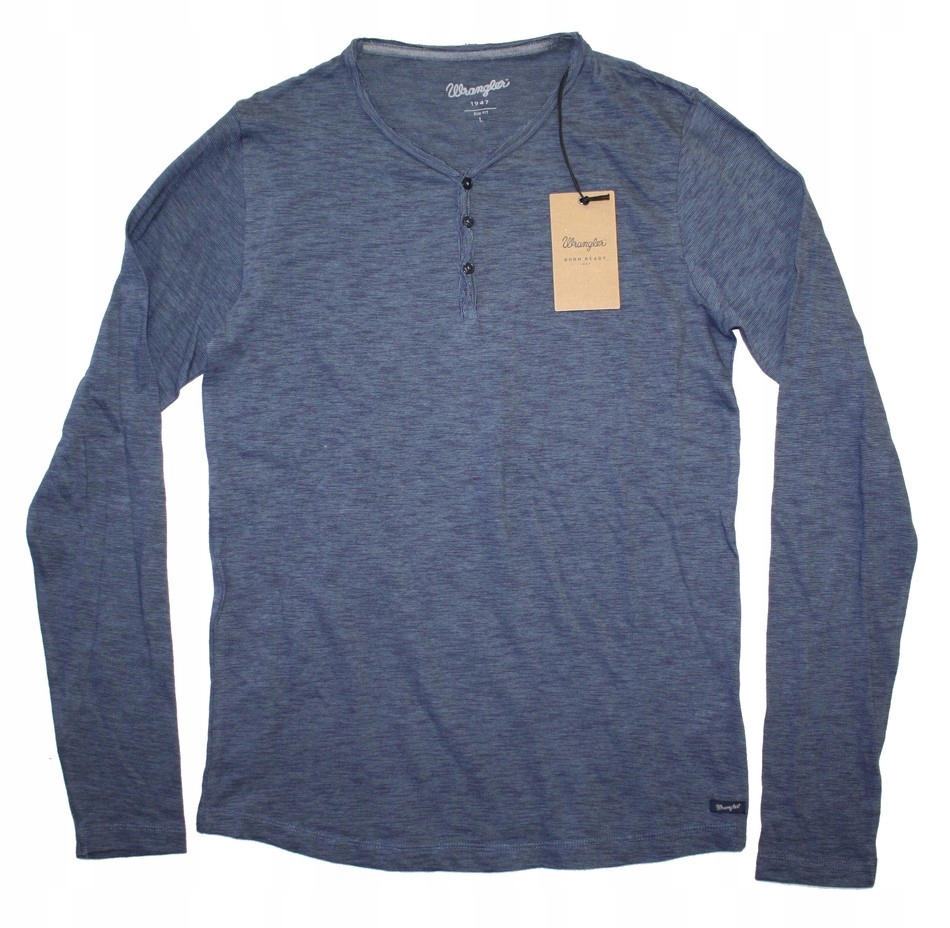 NOWA MĘSKA KOSZULKA WRANGLER SLIM FIT L