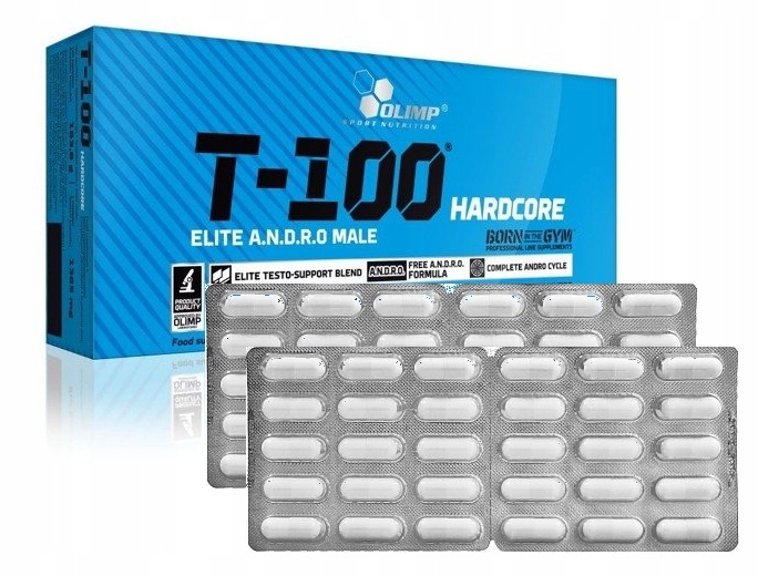 OLIMP T-100 60 kaps. MOCNY BOOSTER TESTOSTERON!