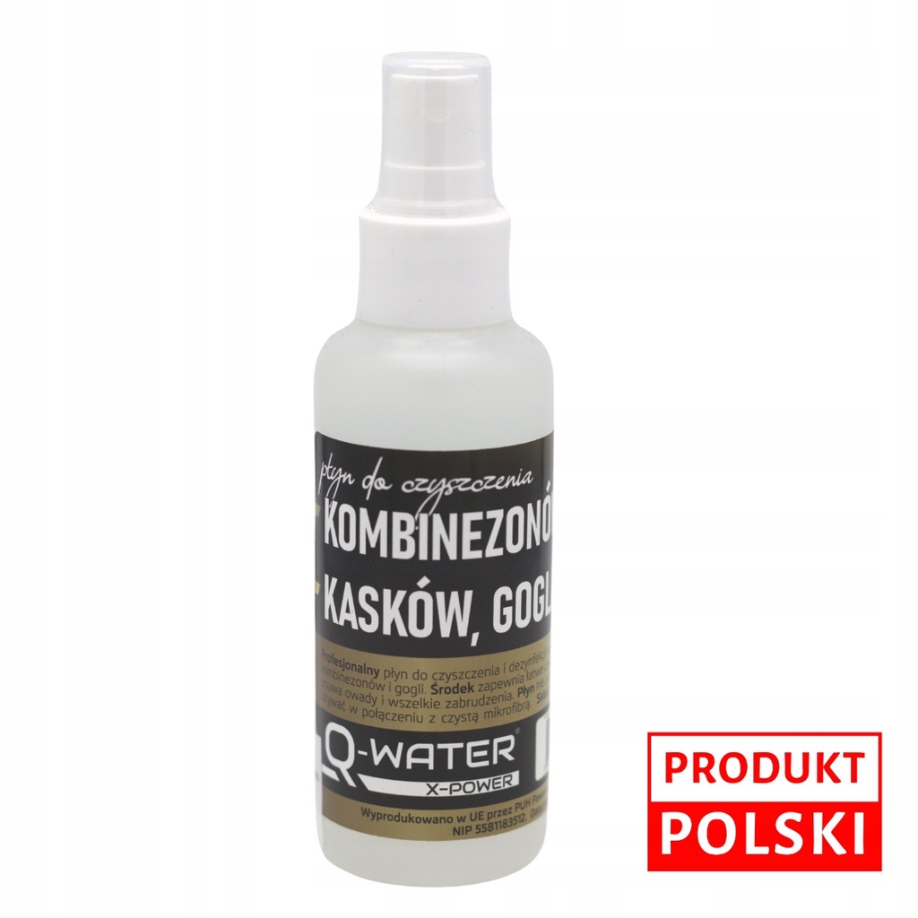 Płyn do czyszczenia kombinezonów i kasków
