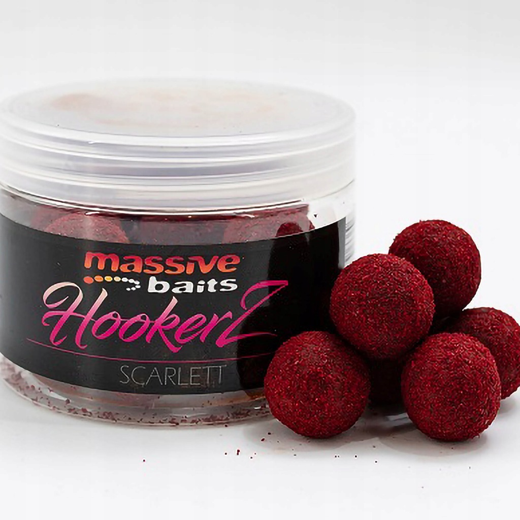 Kulki haczykowe Massive Baits HookerZ Scarlett 22mm