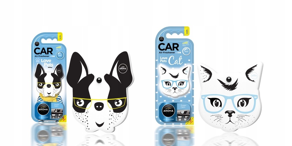 Zapach samochodowy Aroma Pets Cat & Dog Ocean
