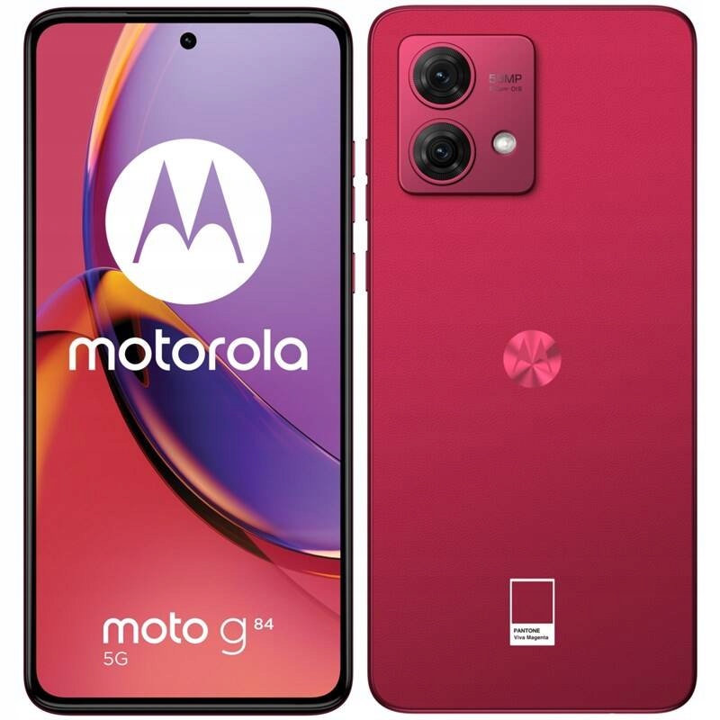 Smartfon Motorola Moto G84 5G 12 GB / 256 GB Viva Magenta PANTONE Telefon