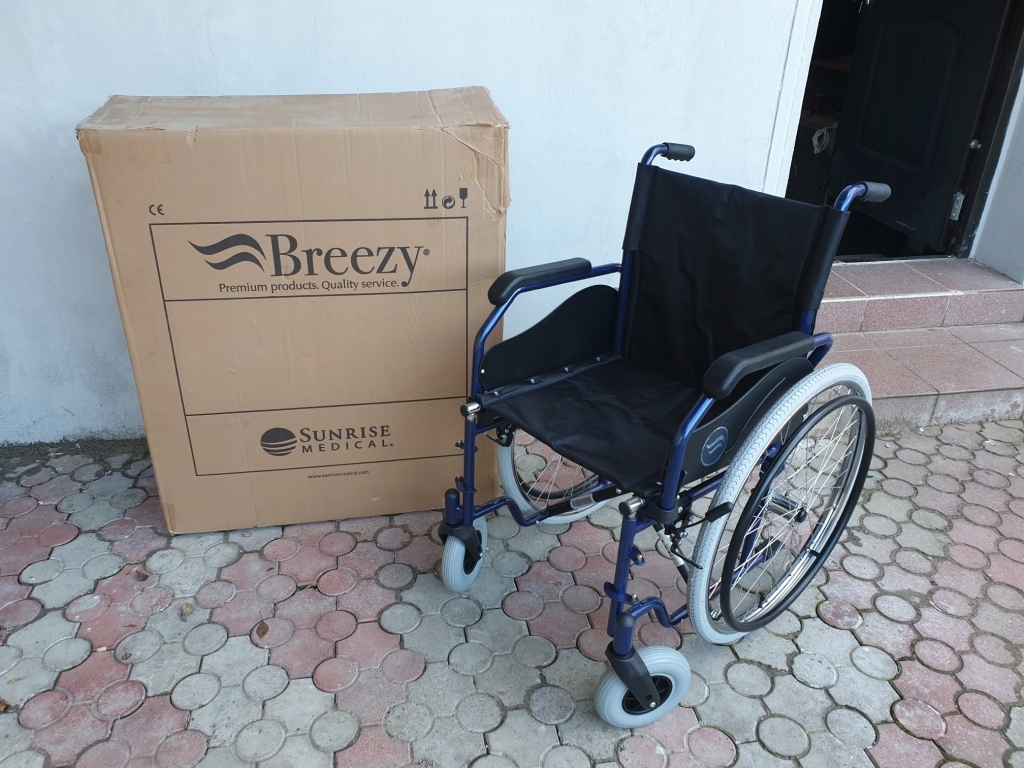 WÓZEK INWALIDZKI BREEZY 90 SUNRISE MEDICAL NOWY GW