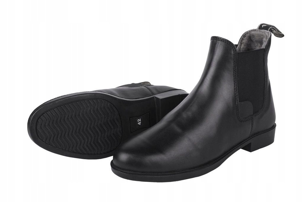 Sztyblety jeździeckie zimowe do jazdy konnej skóra naturalna START r. 40