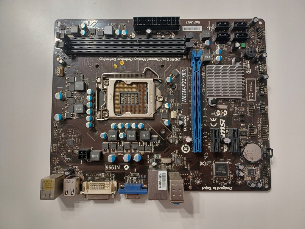 Płyta główna MSI H61M-P22 (B3) Micro ATX - 12995361046 - oficjalne ...