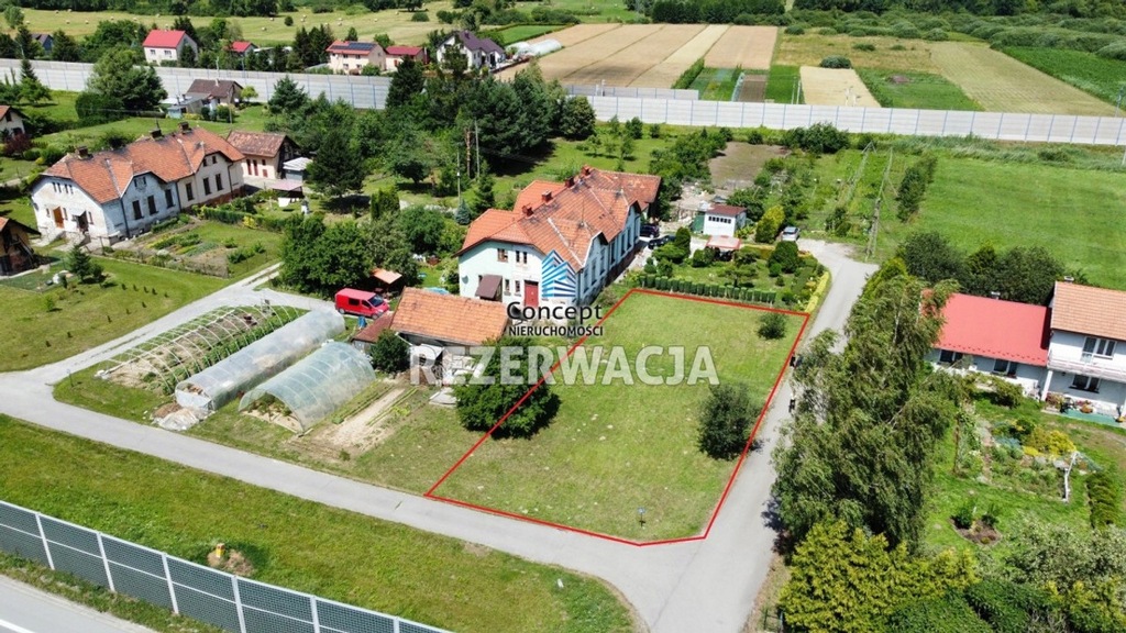Działka, Bochnia, Bocheński (pow.), 600 m²
