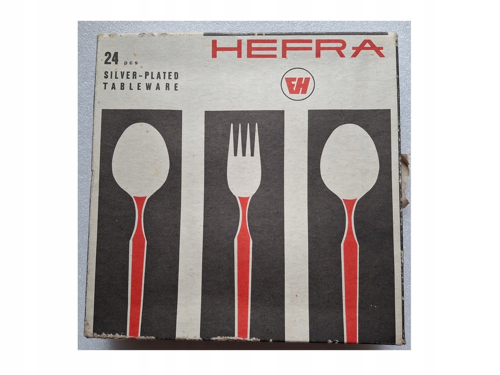 SZTUĆCE POSREBRZANE HEFRA -WZÓR AMERYKAŃSKI