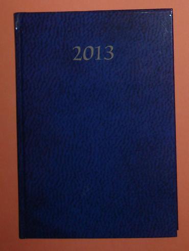 Kalendarz książkowy 2013 - granatowy /adriana_1987