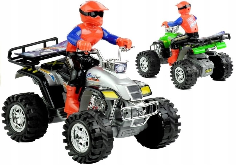 QUAD MOTOR CZTEROKOŁOWY TERENOWY + KIEROWCA