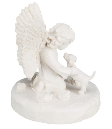 Trixie Rzeźba pamiątkowa "Pies i anioł" upamiętniająca psa