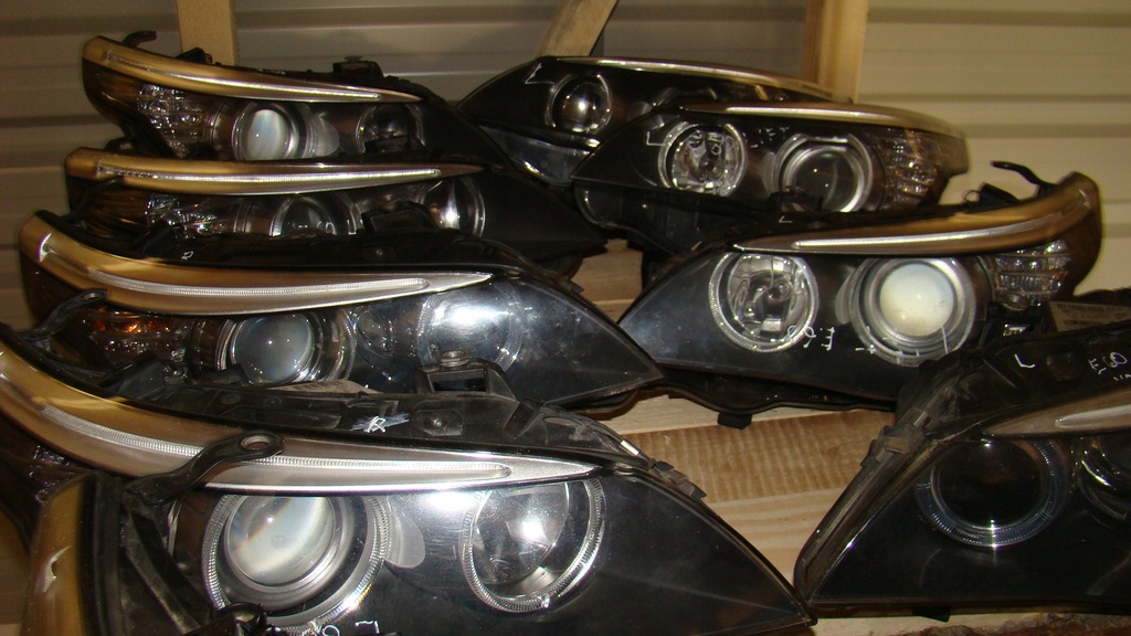 BMW E 60 E 61 LIFT LAMPA PRZÓD 7684076965 oficjalne