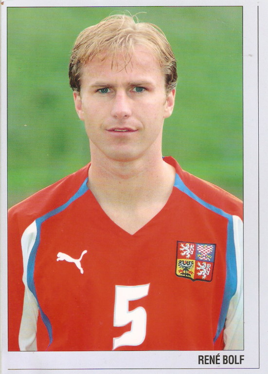 Czech Footbal Team Rene Bolf