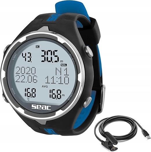 Seac Action, komputer nurkowy zegarek