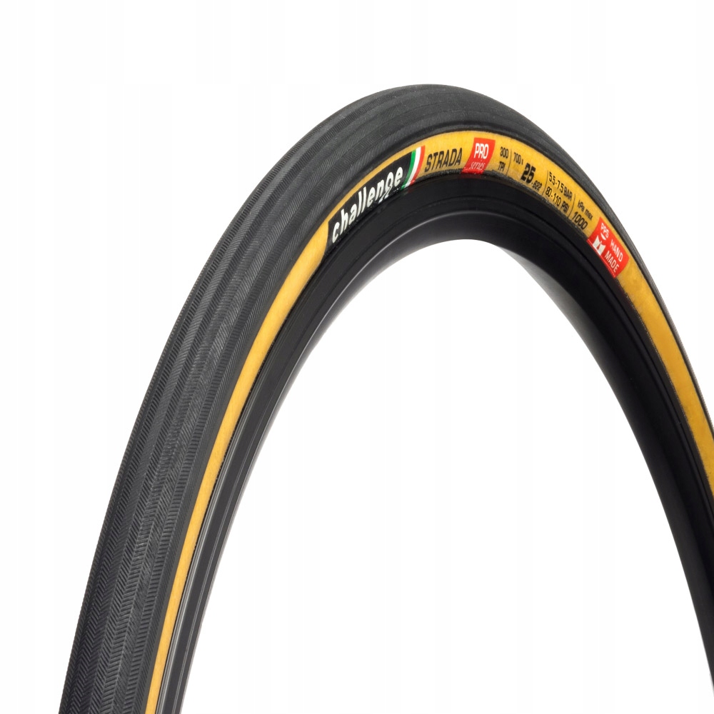 CHALLENGE Strada PRO clincher 300TPI TAN 25 mm