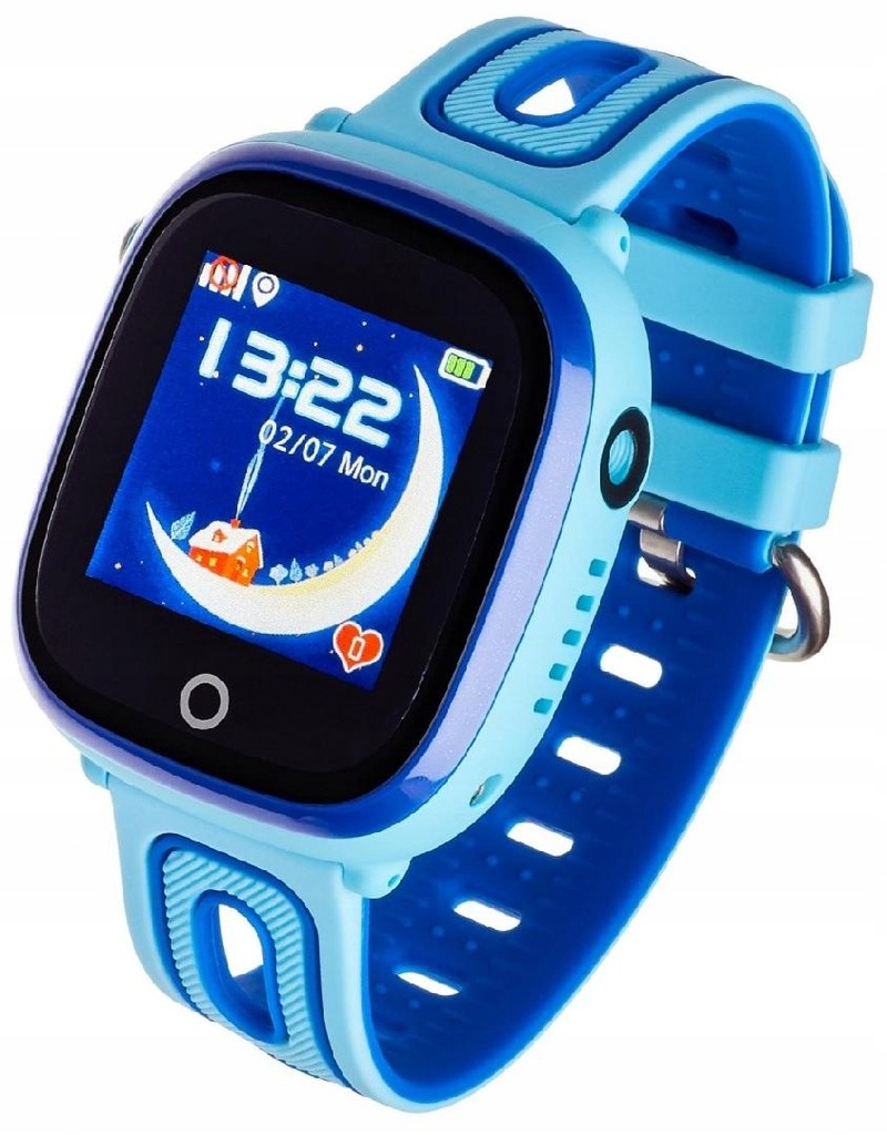 Smartwatch zegarek Kids Happy niebieski