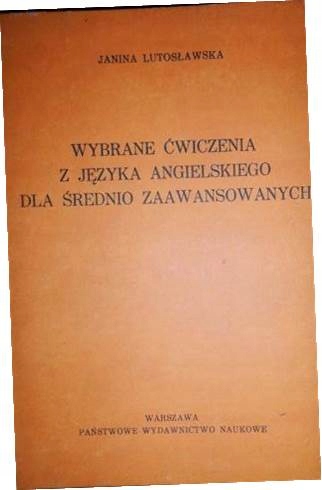 Wybrane ćwiczenia z - Lutosławska