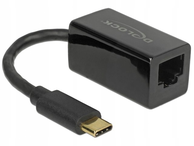 ADAPTER USB C(M) 3.1->RJ45(F) NA KABLU 13.5CM C