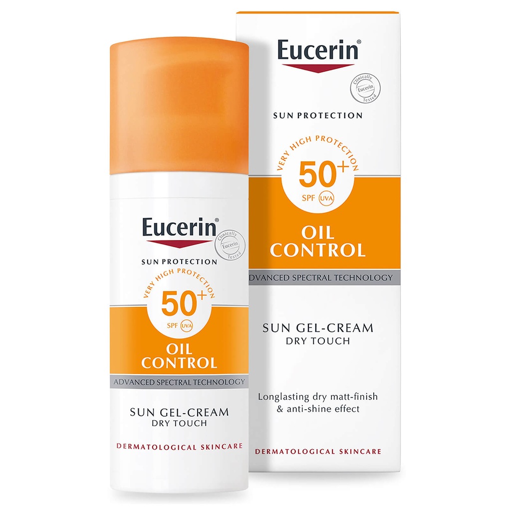 Eucerin Oil Control Gel SPF 50+ Dry Touch Żel DE