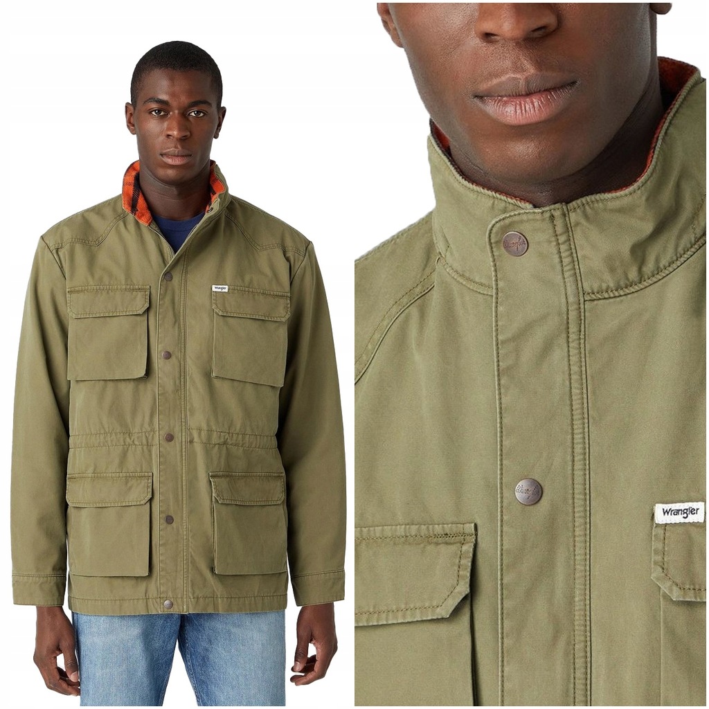 WRANGLER FIELD JACKET MĘSKA KURTKA PRZEJŚCIOWA M 13582635566