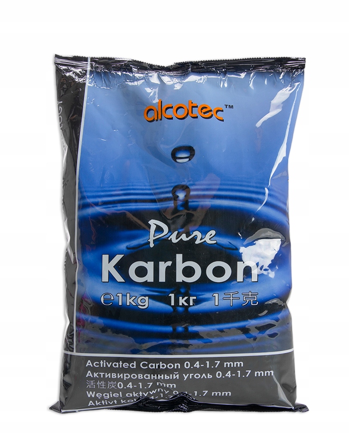 Węgiel aktywny 1 kg ziarno 0,4-1,7 PURE CARBON