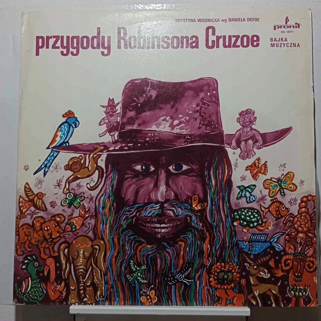 Krystyna Wodnicka - Przygody Robinsona Cruzoe (LP)