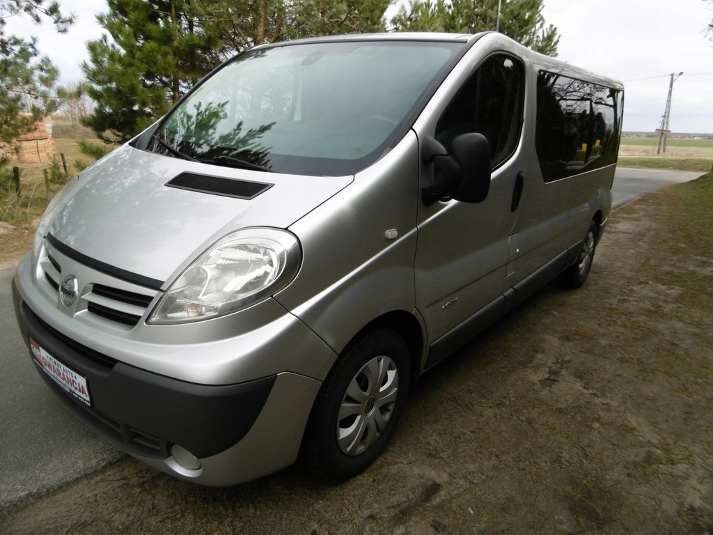 Nissan Primastar 2.0 DCi 115KM 9 osób! NIE Vivaro