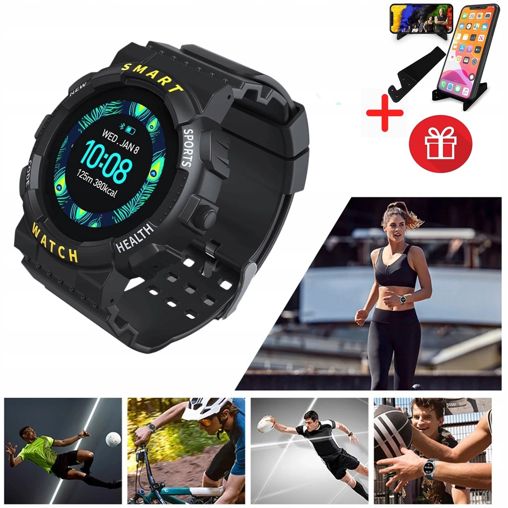 Smartband Zegarek Z19 Wodoodporny MĘSKI DAMSKI Smartwatch Sportowy Bracelet