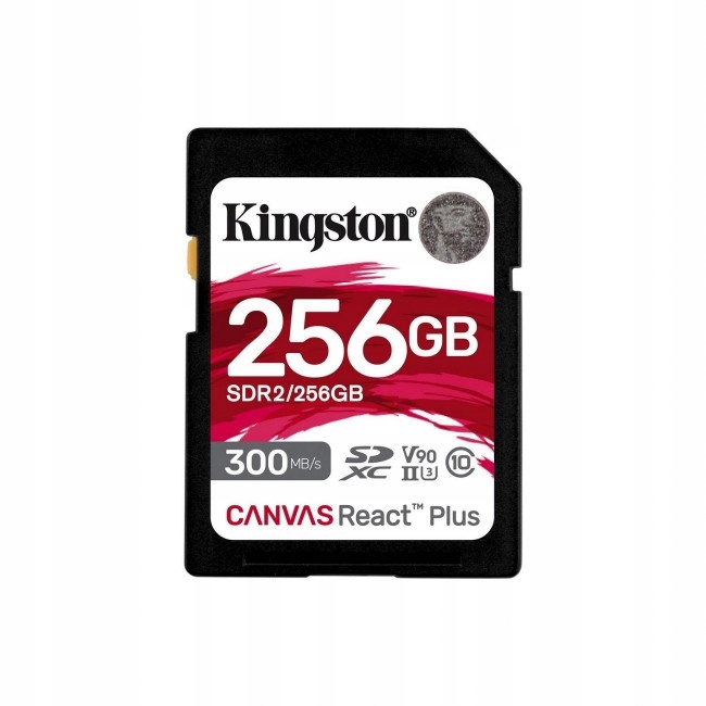 Karta Kingston SDXC Canvas React Plus 256GB