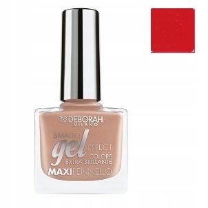 Deborah Gel Effect Nail Polish 33 Flamenco Red lak