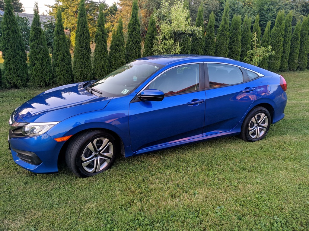 Honda Civic X 2016r 2.0 158KM PIĘKNA z USA 8293471753