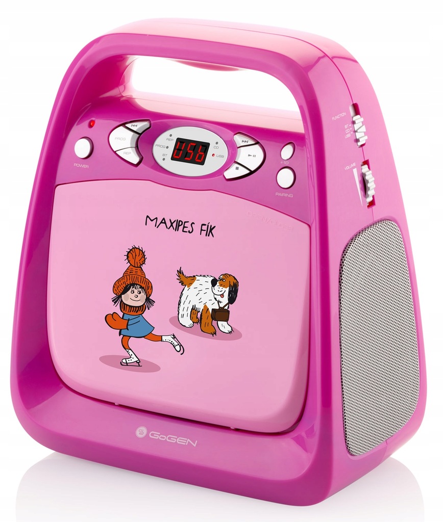 BOOMBOX DLA DZIECI FUNKCJĄ KARAOKE MIKROFON CD USB 12175117358 oficjalne archiwum Allegro