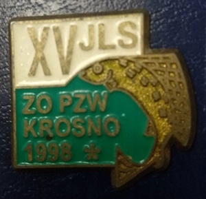 Odznaka Wędkarska PZW 15 JLS Krosno 98