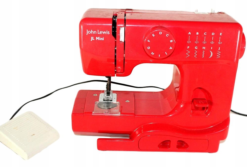 JOHN LEWIS - JL MINI RED sprawna maszyna do szycia