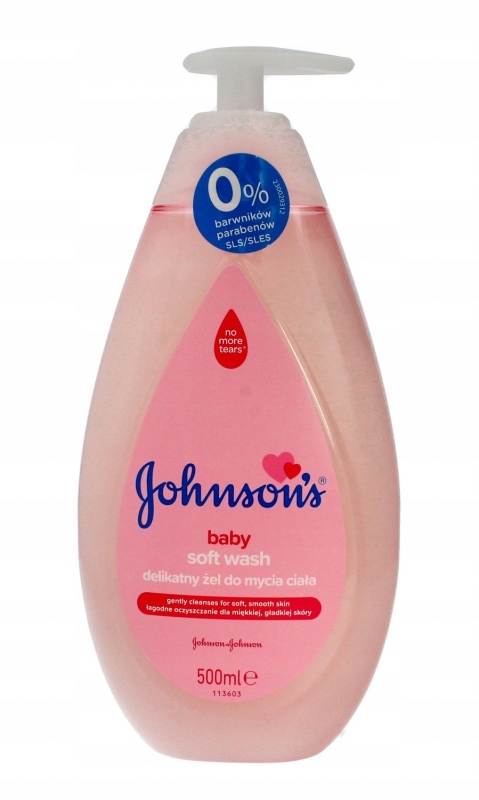 Johnson's Baby Delikatny Żel do mycia ciała dla d