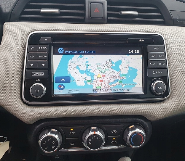 NISSAN MICRA K14 RADIO NAWIGACJA BLUETOOTH KAMERA