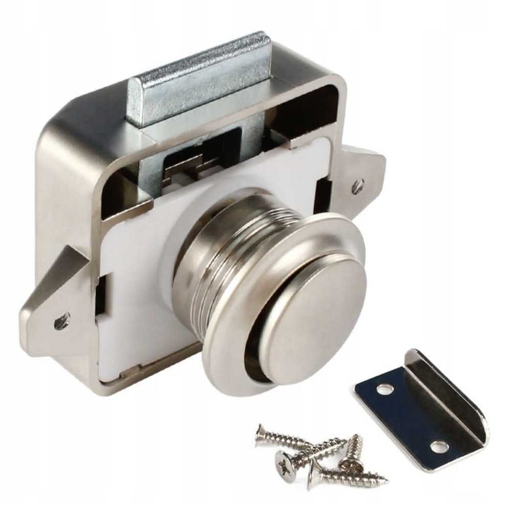 BLOKADA SZAFKI ZAMEK MEBLOWY PRZYCISK PUSH LOCK