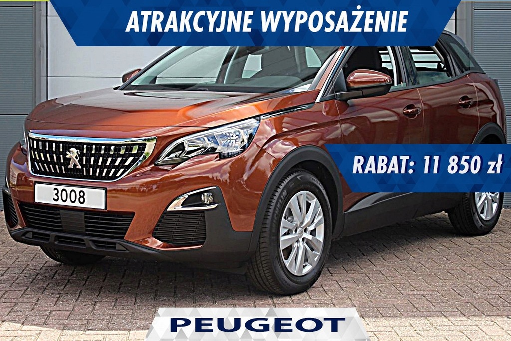 Peugeot 3008 1.2 PureTech 130KM EAT8 'ACTIVE' 8591772839