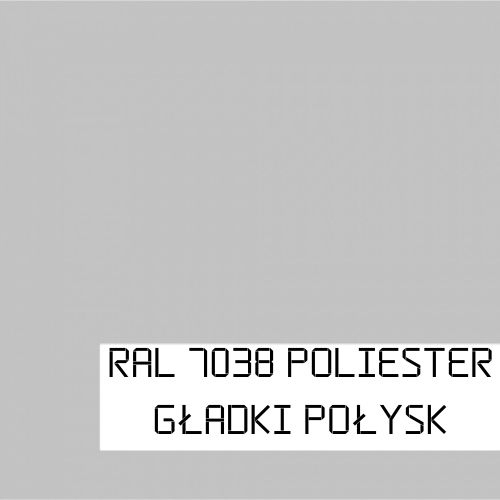 Farba Proszkowa RAL 7038 Poliester Gładki Połysk
