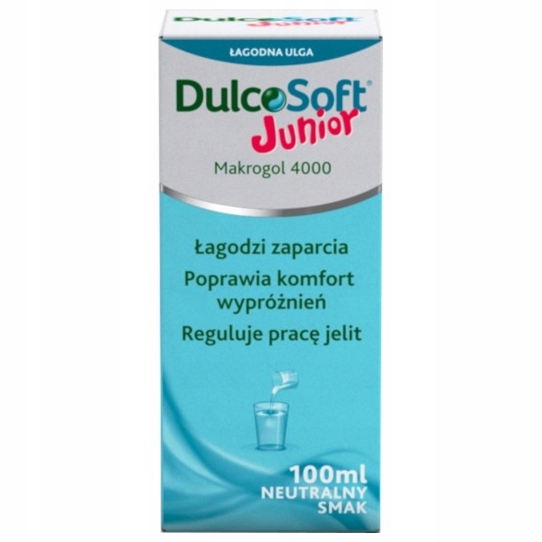 DULCOSOFT JUNIOR Makrogol dla dzieci 100 ml