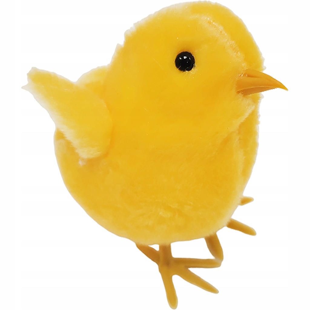 Kurczaki WIELKANOCNE żółte 9cm 12szt komplet figurki