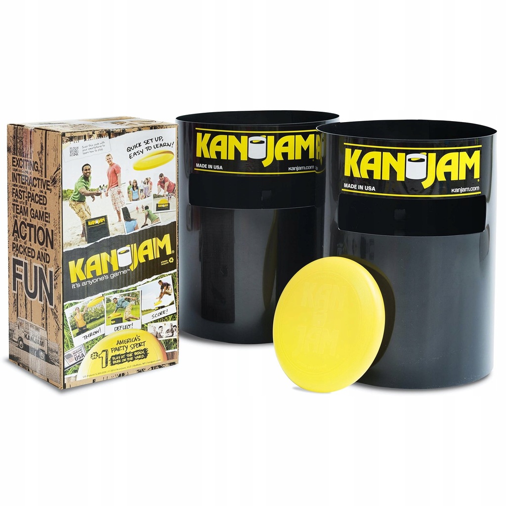 Kan Jam KanJam Frisbee Rzucanie Dyskiem w Otwór Ogrodowa Zabawa