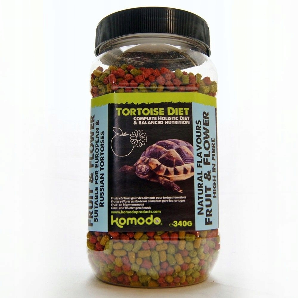 Komodo Tortoise Diet Fruit Flower 340g - pokarm