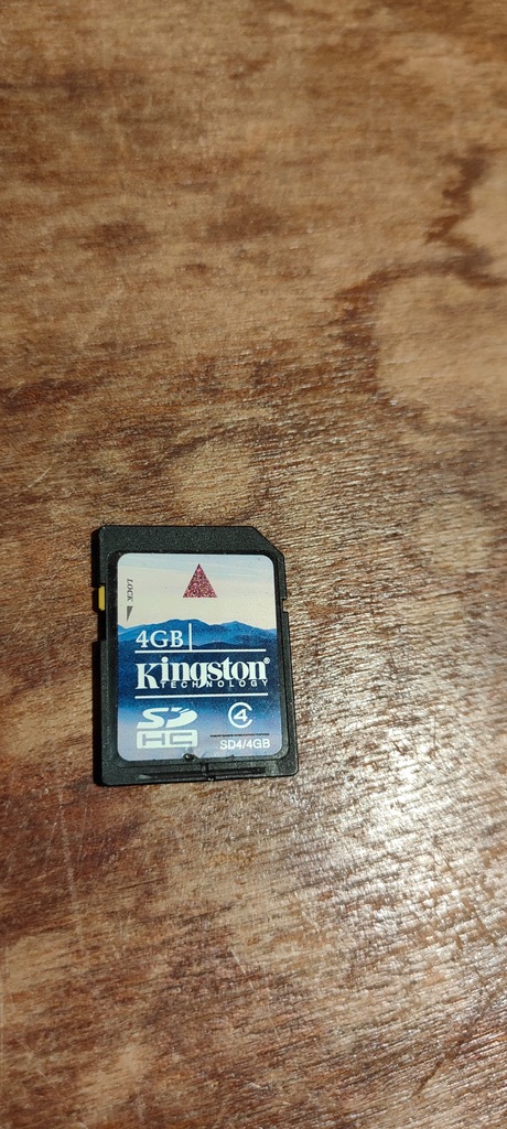Karta SD Kingston SD4/4GB 4 GB