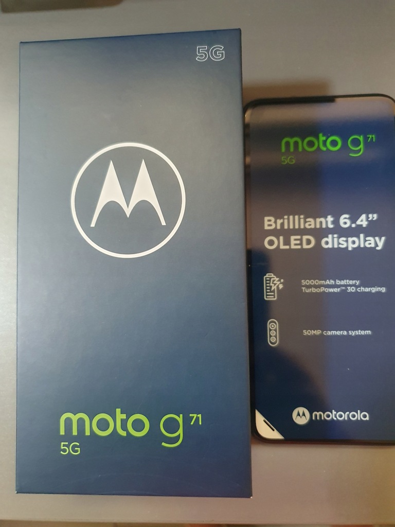 Smartfon Motorola Moto G71 5G 6/128 GB zielony