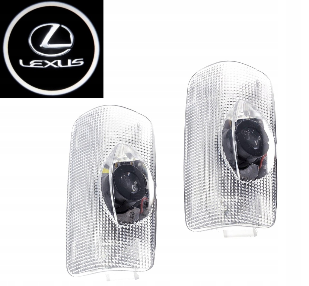 2x LED LOGO PROJEKTOR HD LEXUS RC RX RZ ES GS GX LC LM NX LS LX HS IS SC UX