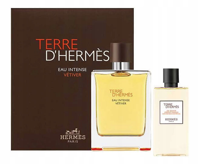 HERMES TERRE EAU INTENSE VETIVER edp 100ml + żel