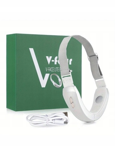 PAS V-Face Lite Belt MASAŻER TWARZY LIFTING biały V-FOUR
