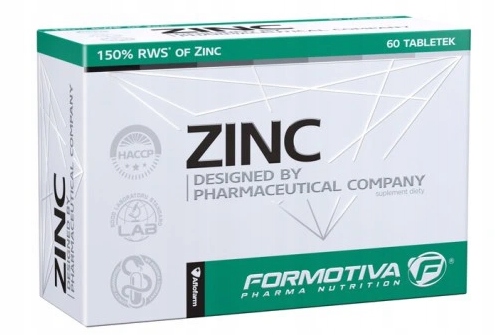 FORMOTIVA ZINC 60 TABLETS